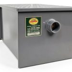 KPS Commercial Grease Trap Carbon Steel 70lb Capacity-0