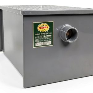 KPS Commercial Grease Trap Carbon Steel 70lb Capacity-0