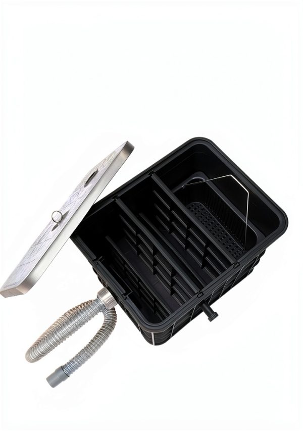 LEISHENYIN Grease Trap 9.2 Gallon Commercial Kitchen Filter-6