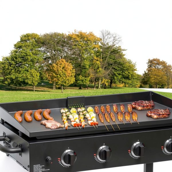 KALAMANDA Stainless Steel Griddle Grease Gate Food Filter-5