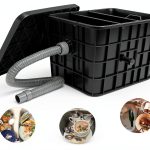 LEISHENYIN Grease Trap 9.2 Gallon Commercial Kitchen Filter-0