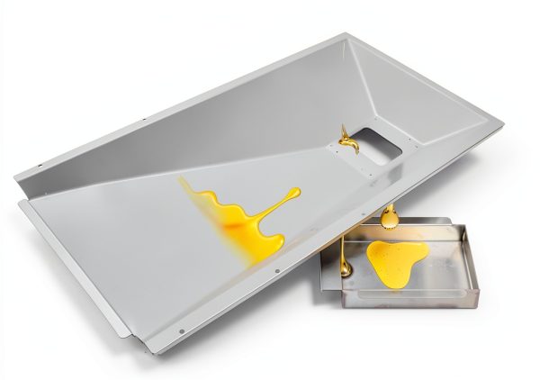 BBQ-PLUS Grease Tray Stainless Steel Drip Pan Efficient-4