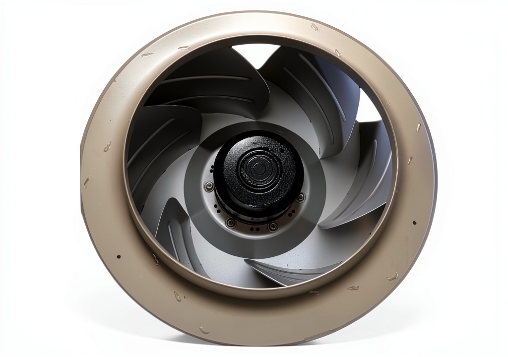 ebm-papst R3G560-AG07-03 fan installed in an air conditioning unit