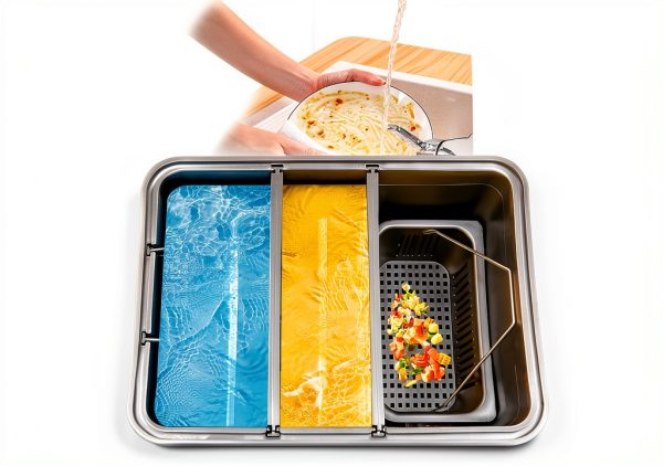 LEISHENYIN Grease Trap 9.2 Gallon Commercial Kitchen Filter-4