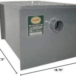KPS Commercial Grease Trap Carbon Steel 50lb Capacity-0