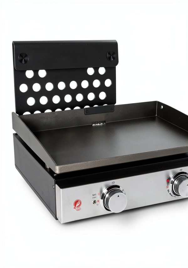 KALAMANDA Stainless Steel Griddle Grease Gate Food Filter-3