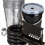 VSVI Grease Catcher Adjustable Funnel Commercial Griddles-0