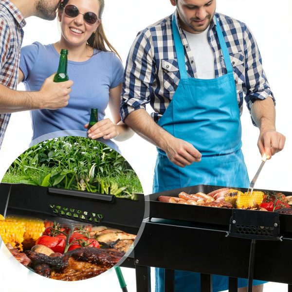 VSVI Grease Catcher Adjustable Funnel Commercial Griddles-5