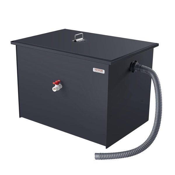VEVOR Commercial Grease Trap 40LB High Efficiency Durable-0