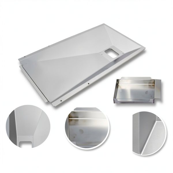 BBQ-PLUS Grease Tray Stainless Steel Drip Pan Efficient-3