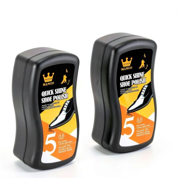 Shoe Shine Sponge Premium 6 Pack Leather Care-1
