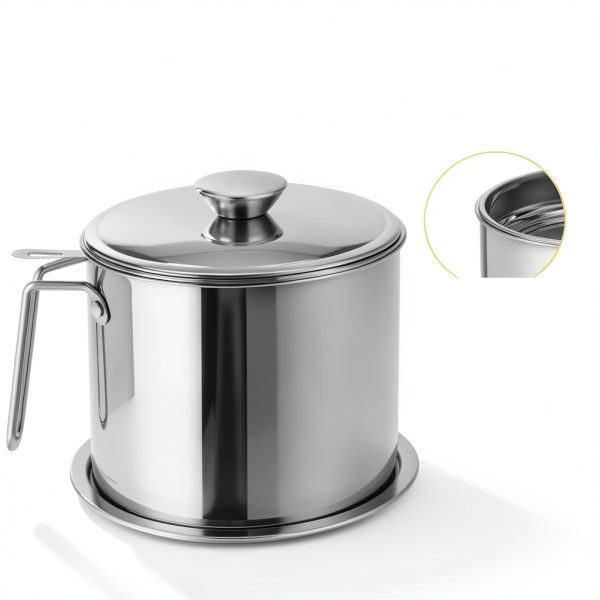 Lyksgir Stainless Steel Grease Trap-4