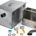 BEAMNOVA Commercial Grease Traps 201 Stainless Steel-0