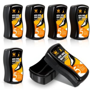 Shoe Shine Sponge Premium 6 Pack Leather Care-0