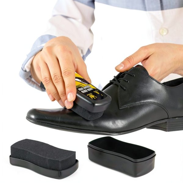 Shoe Shine Sponge Premium 6 Pack Leather Care-3