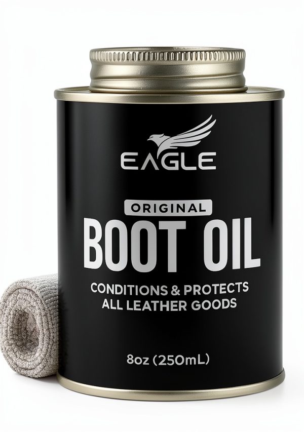 Leather Boot Oil by PremiumCare for Work Boots-0