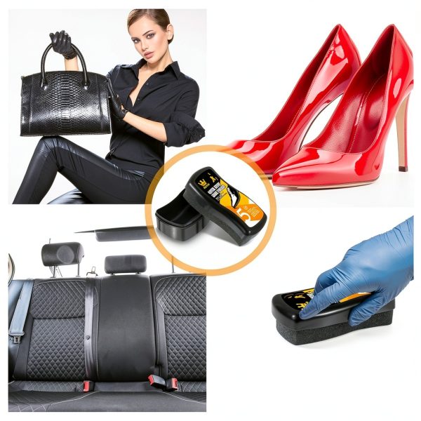 Shoe Shine Sponge Premium 6 Pack Leather Care-6
