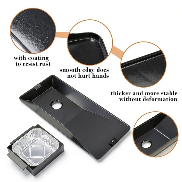 Grease Tray Hisencn Steel for Oklahoma Joe Grills-2