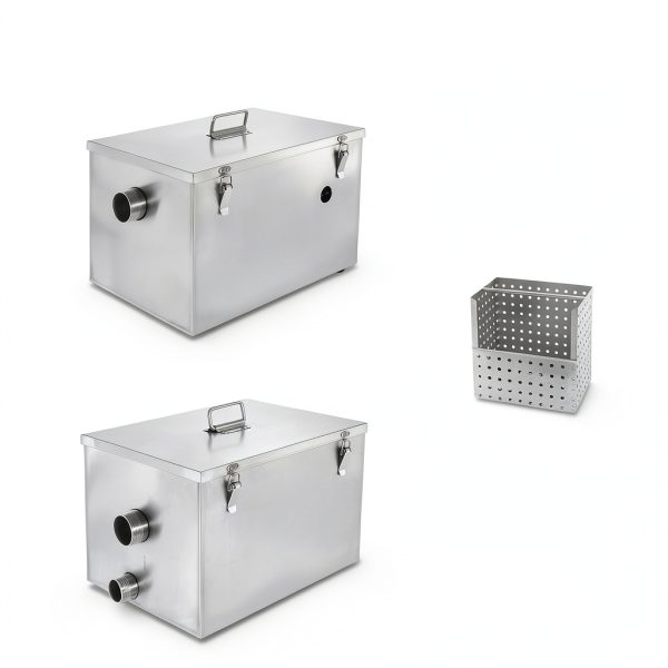 BEAMNOVA Commercial Grease Traps 201 Stainless Steel-5