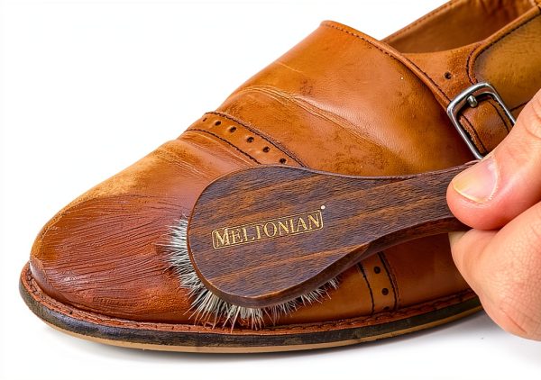 Meltonian Brilliant Gloss Wax Polish 100ml Black Shoe Shine Wax-3