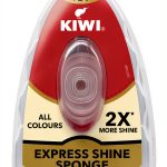 Kiwi Express Shine Instant Sponge Shoe Polish 5ml Wax Leather Polish-0
