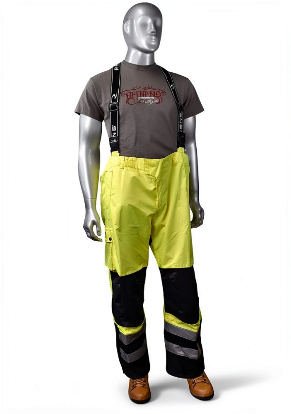 Rain Pants Radians Industrial Safety Bib Multi One Size RW32-1