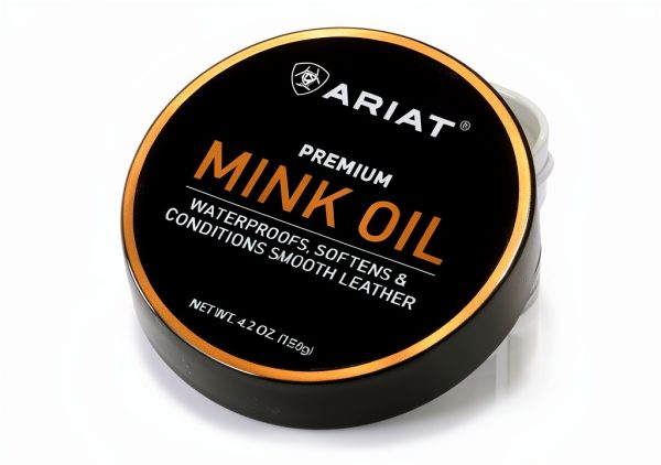 Shoe Polish ARIAT A27010 Beige 4.2oz Waterproof Conditioning-5