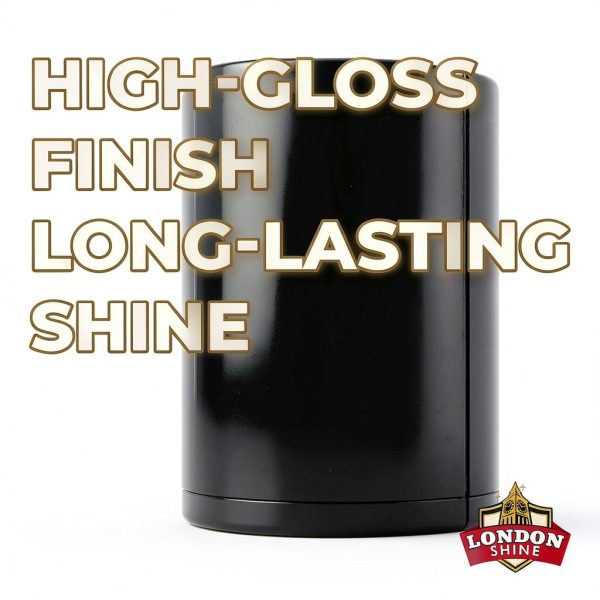 Shoe Shine Black Liquid Polish - Instant Waterproof Leather Shine-2
