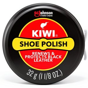 KIWI Classic Shoe Polish Leather Shine Water Protection 3.6oz-0