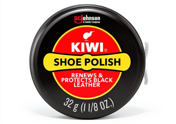 KIWI Classic Shoe Polish Leather Shine Water Protection 3.6oz-0