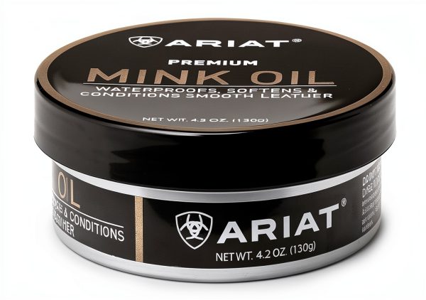 Shoe Polish ARIAT A27010 Beige 4.2oz Waterproof Conditioning-0