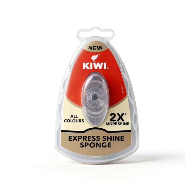 Kiwi Express Shine Instant Sponge Shoe Polish 5ml Wax Leather Polish-1