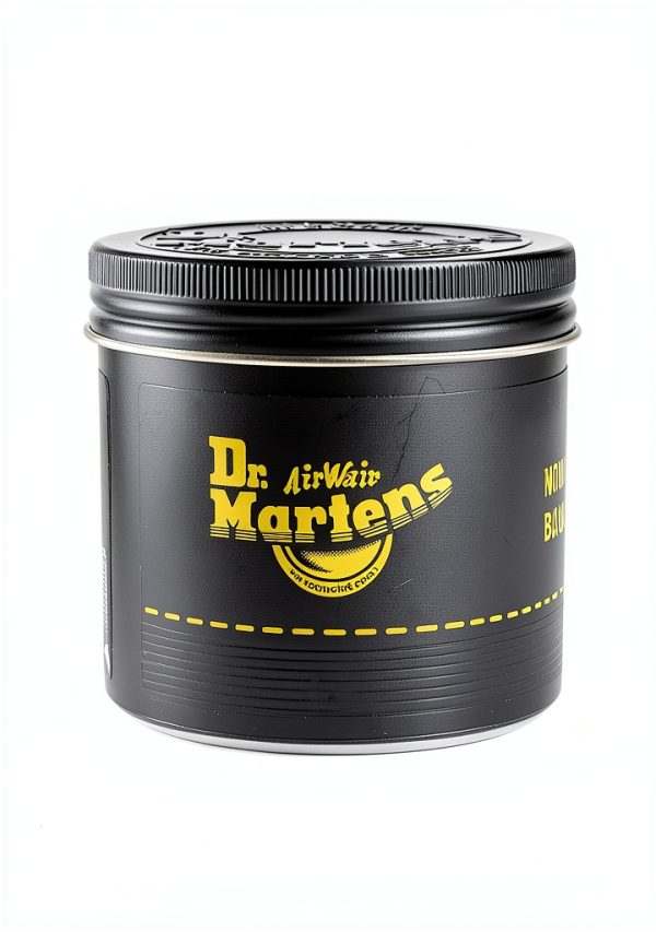 Dr Martens AC787000 Black Leather Shoe Polish Nourishing Wax for Men-1