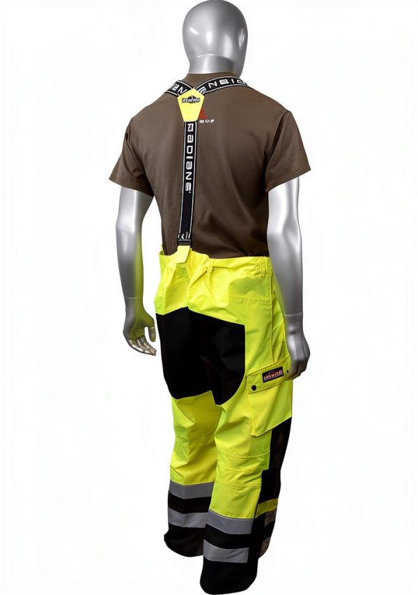 Rain Pants Radians Industrial Safety Bib Multi One Size RW32-0