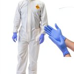 Tiger Tough Disposable Coverall Set with Gloves & Glasses 2802-1-XL-0