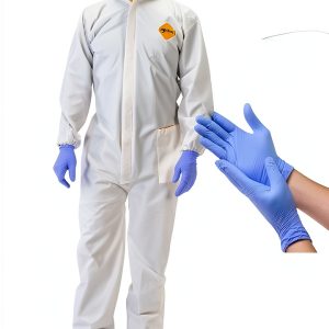 Tiger Tough Disposable Coverall Set with Gloves & Glasses 2802-1-XL-0