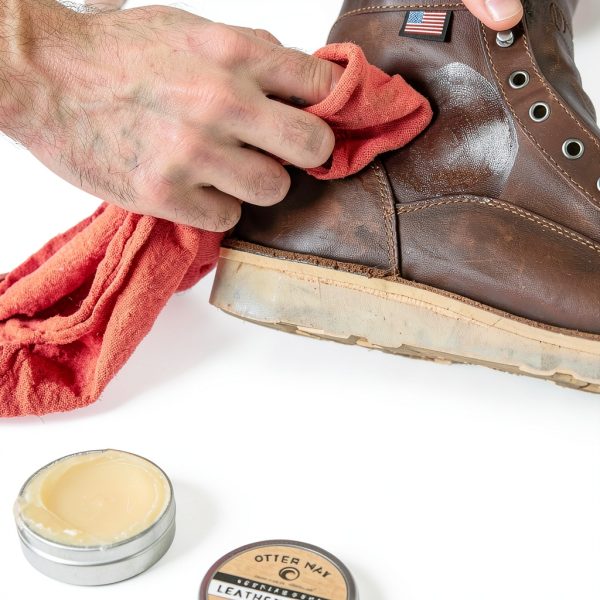 Otter Wax Leather Salve 0005 2oz Natural Non‑Toxic Conditioner-4