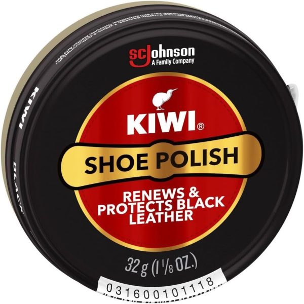 KIWI Classic Shoe Polish Leather Shine Water Protection 3.6oz-2