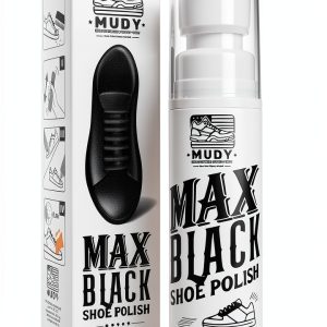 Max Black Shoe Polish Leather and Textile Conditioner with Oils-0