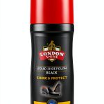 Shoe Shine Black Liquid Polish - Instant Waterproof Leather Shine-0