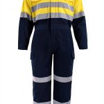 Mens Classic High Visibility Coverall LT03 with 2" Reflective Tape-0