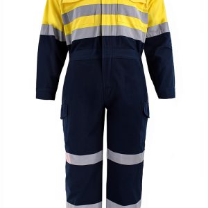 Mens Classic High Visibility Coverall LT03 with 2" Reflective Tape-0