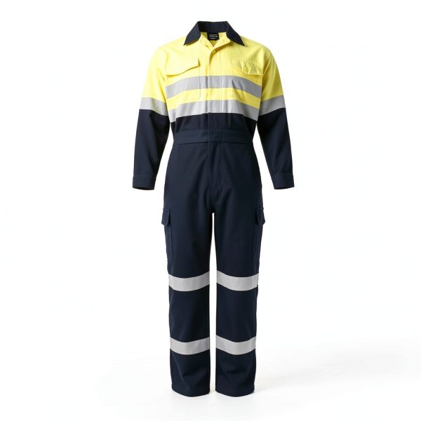 Mens Classic High Visibility Coverall LT03 with 2" Reflective Tape-3