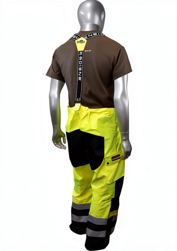 Radians RW32-EZ1Y-2X Industrial Safety Rain Bib-1