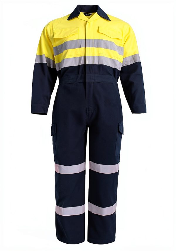 Mens Classic High Visibility Coverall LT03 with 2" Reflective Tape-7