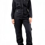 Carhartt Women's Flame Resistant Rugged Flex Twill Coverall Dark Navy-0