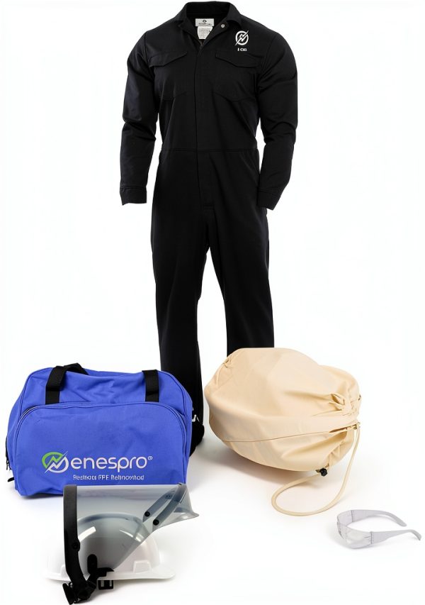 Enespro Unisex Arcguard Cat 2, 12 Cal Coverall Kit W/Balaclava, No Gloves-2