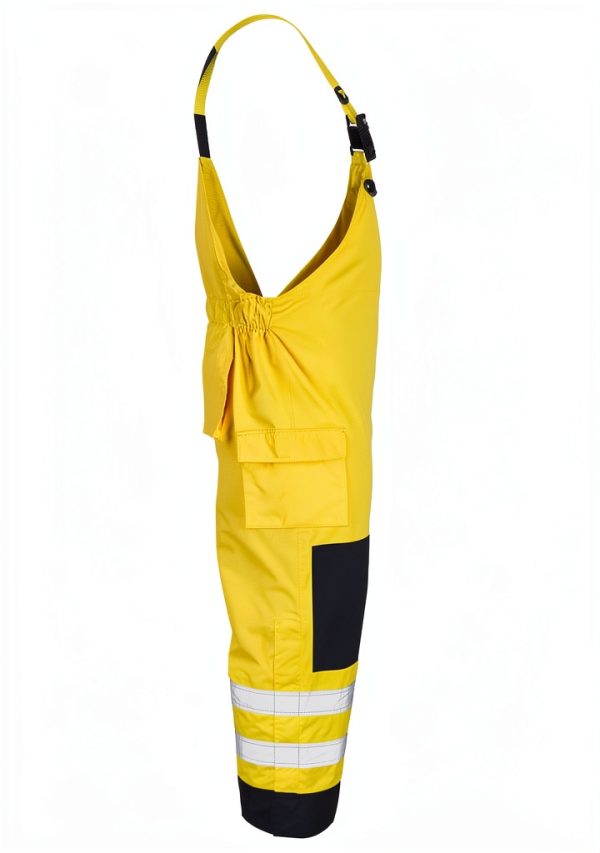 DOME75 Dynamic Series DRB3452 Class E Rain Bib with Reflective Tape-6