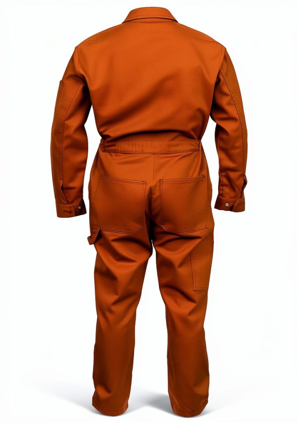 Just In Trend Classic Safety Work Coverall - Long Sleeve - 100% Cotton - 7 oz-5