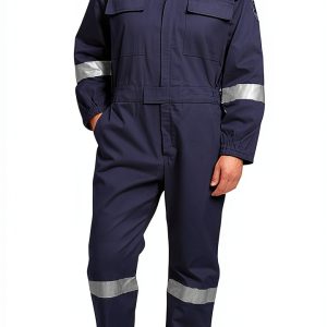 Thatrich Insulated Coveralls Hooded Hi Vis Unisex Work Overalls-0